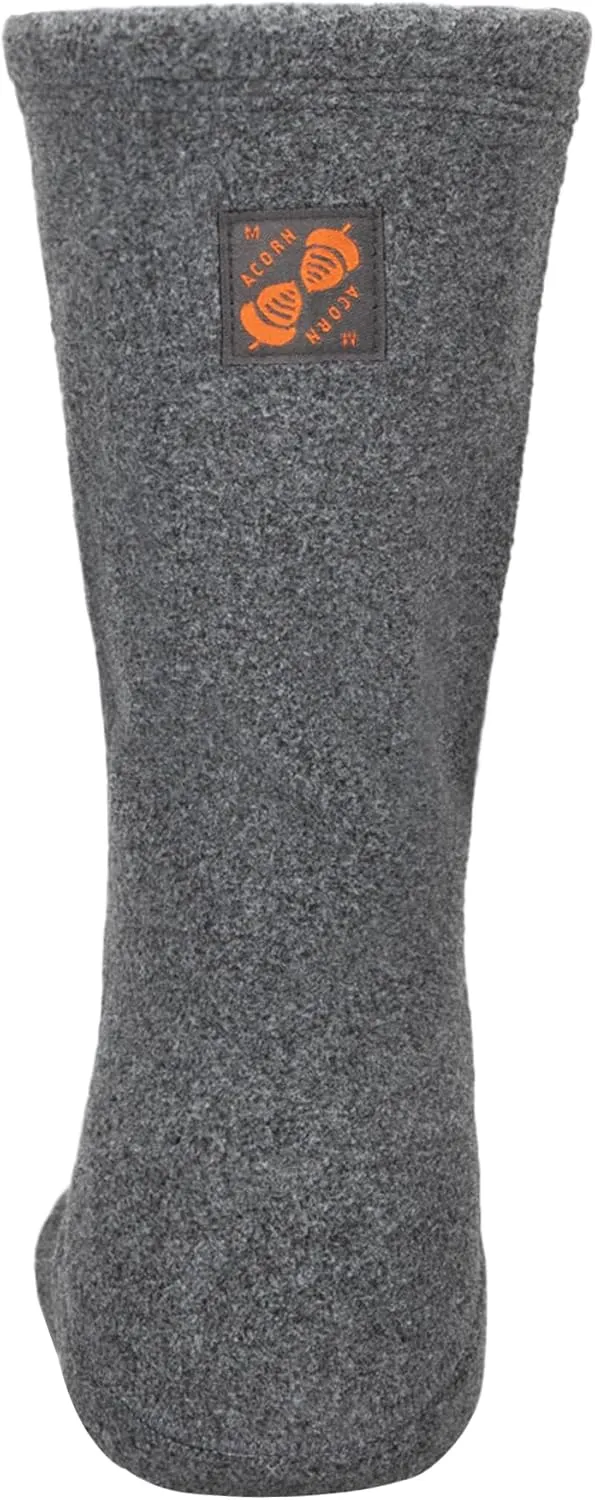 Acorn Mens and Womens Versafit Fleece Sock: Super Soft & Ultra-Warm, Mid-Calf Height, Flat-Flock Seams