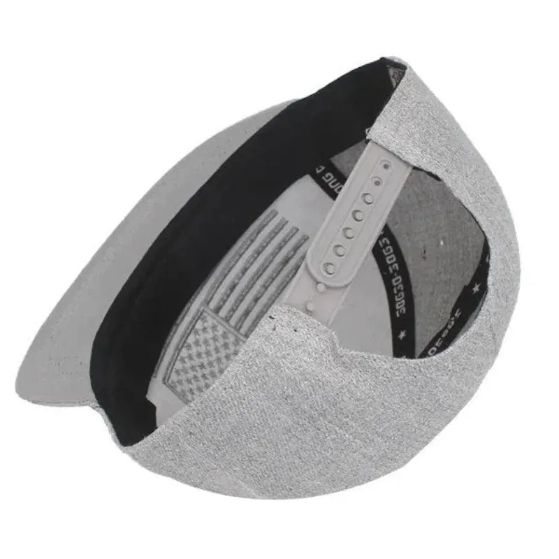 American Flag Hat With Flat Brim