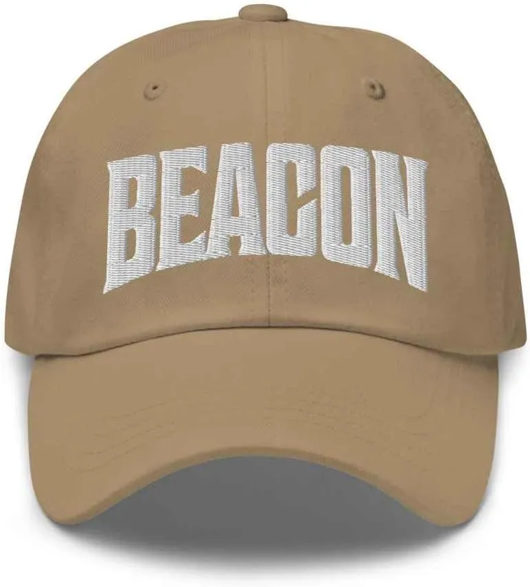 Beacon Baseball Cap Beacon Dad Hat Iowa IA Hat Embroidered Souvenir