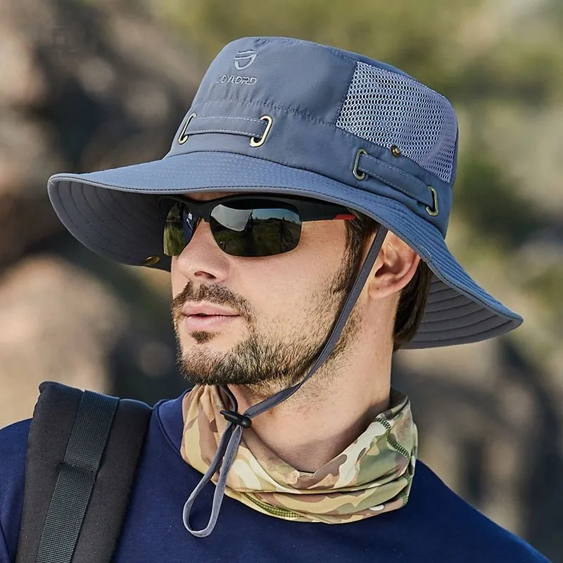 Bush Hat: Classic Outdoor Hat with Breathable Mesh