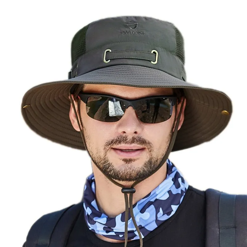 Bush Hat: Classic Outdoor Hat with Breathable Mesh