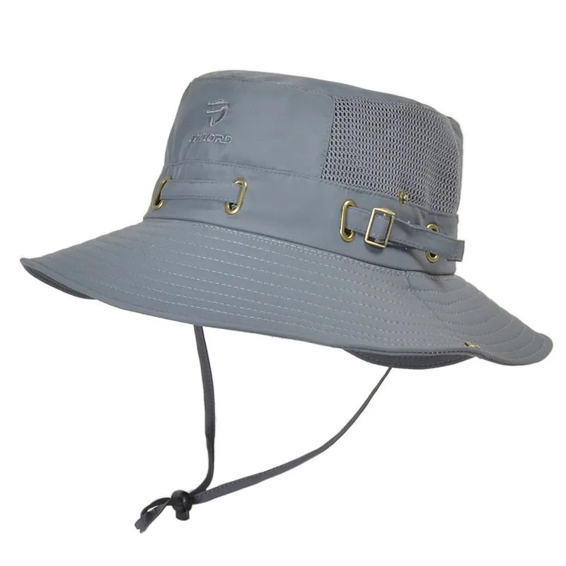 Bush Hat: Classic Outdoor Hat with Breathable Mesh