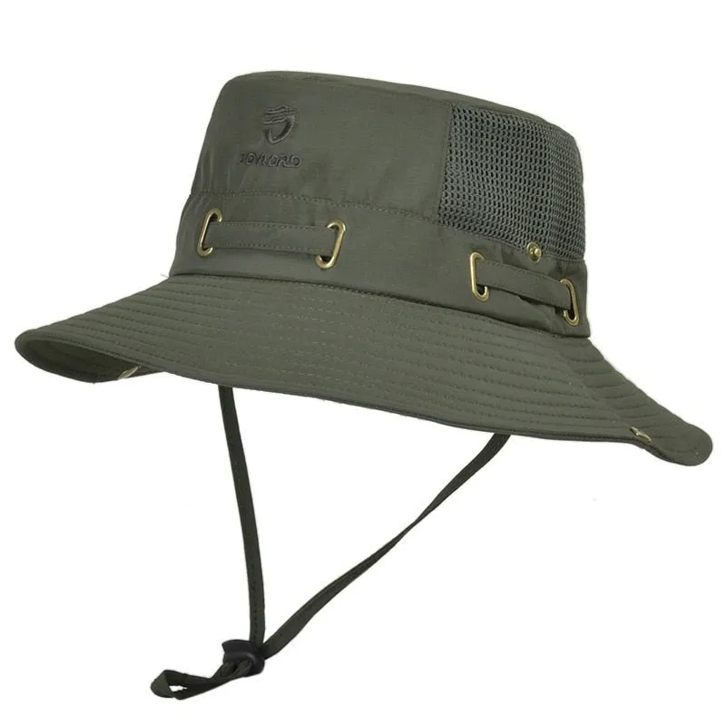 Bush Hat: Classic Outdoor Hat with Breathable Mesh
