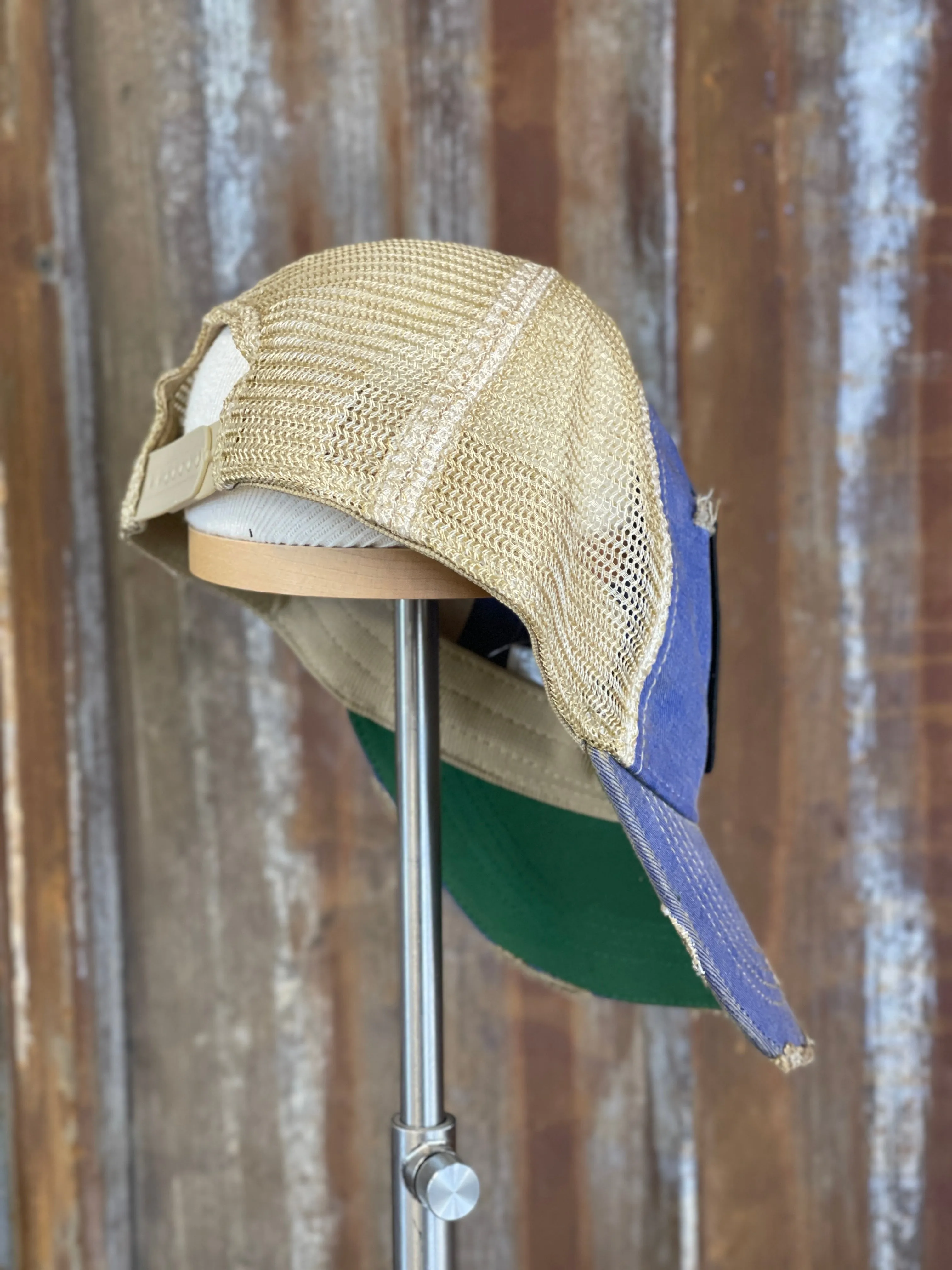 Def Leppard UK Hat- Distressed Royal Blue