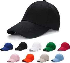 Edoneery Baseball Cap for Kids-Adjustable Washed Cotton Golf Toddler Hat for Boys & Girls
