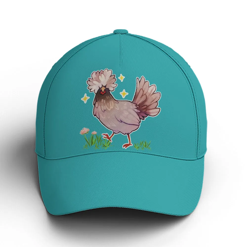 Funny Chicken Rooster Countryside Baseball Cap Coolspod