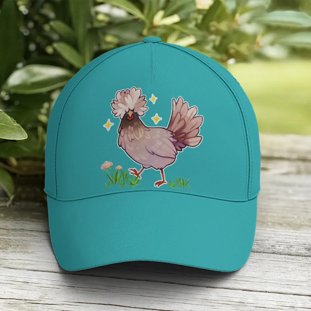 Funny Chicken Rooster Countryside Baseball Cap Coolspod