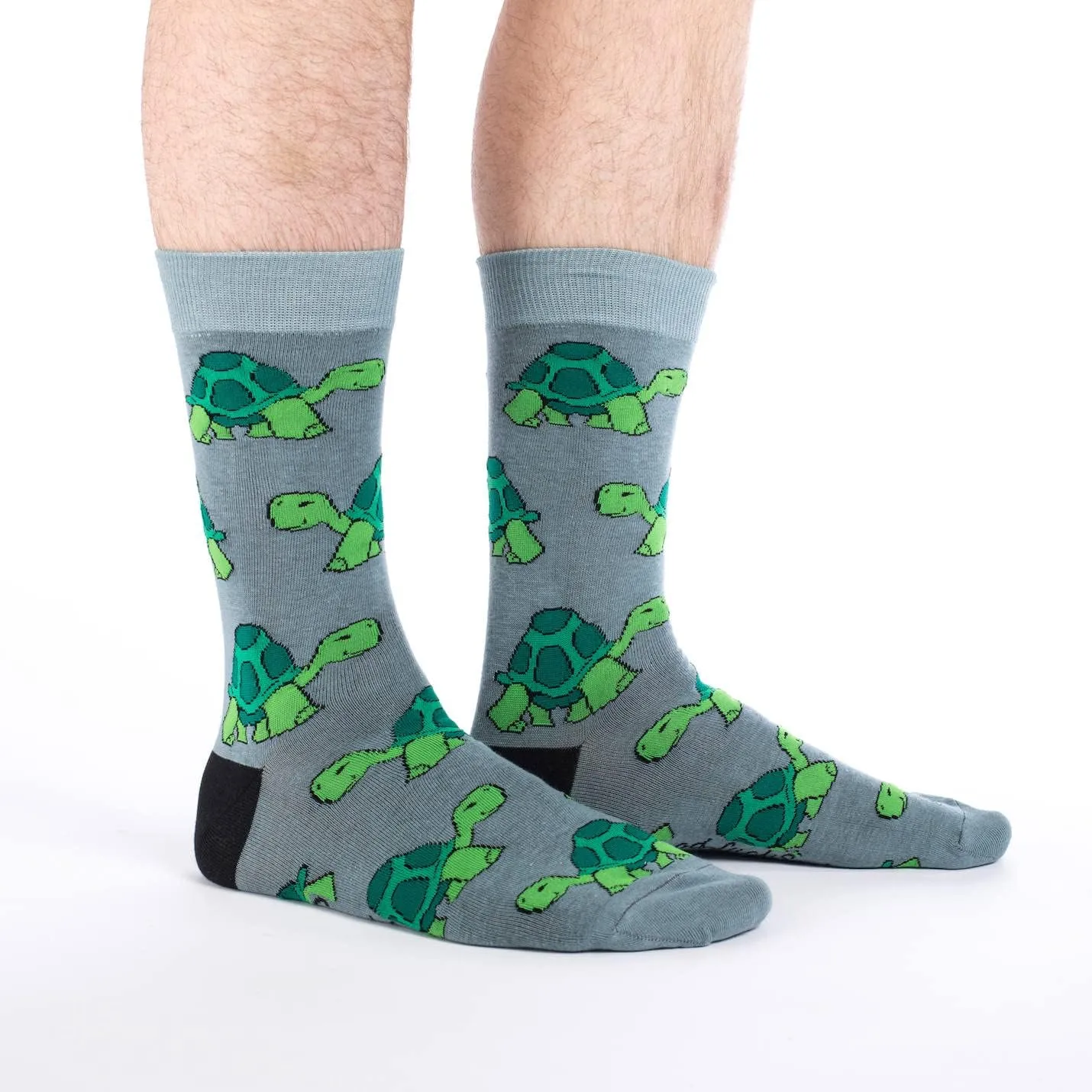 Good Luck Sock Men's Fish and Ocean Animal Socks, Adult