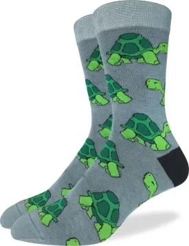 Good Luck Sock Men's Fish and Ocean Animal Socks, Adult