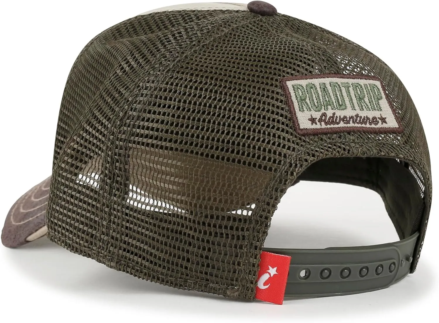 ililily Premium Road Trip Vintage Distressed Snapback Trucker Hat Baseball Cap