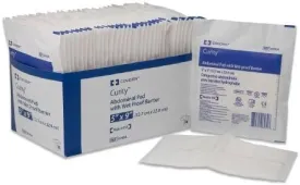 KND-9192 Curity (Tendersorb) Abdominal Pad with Wet Proof Barrier, 7-1/2" x 8" (19.1 cm x 20.3 cm) by Kendall/Covidien