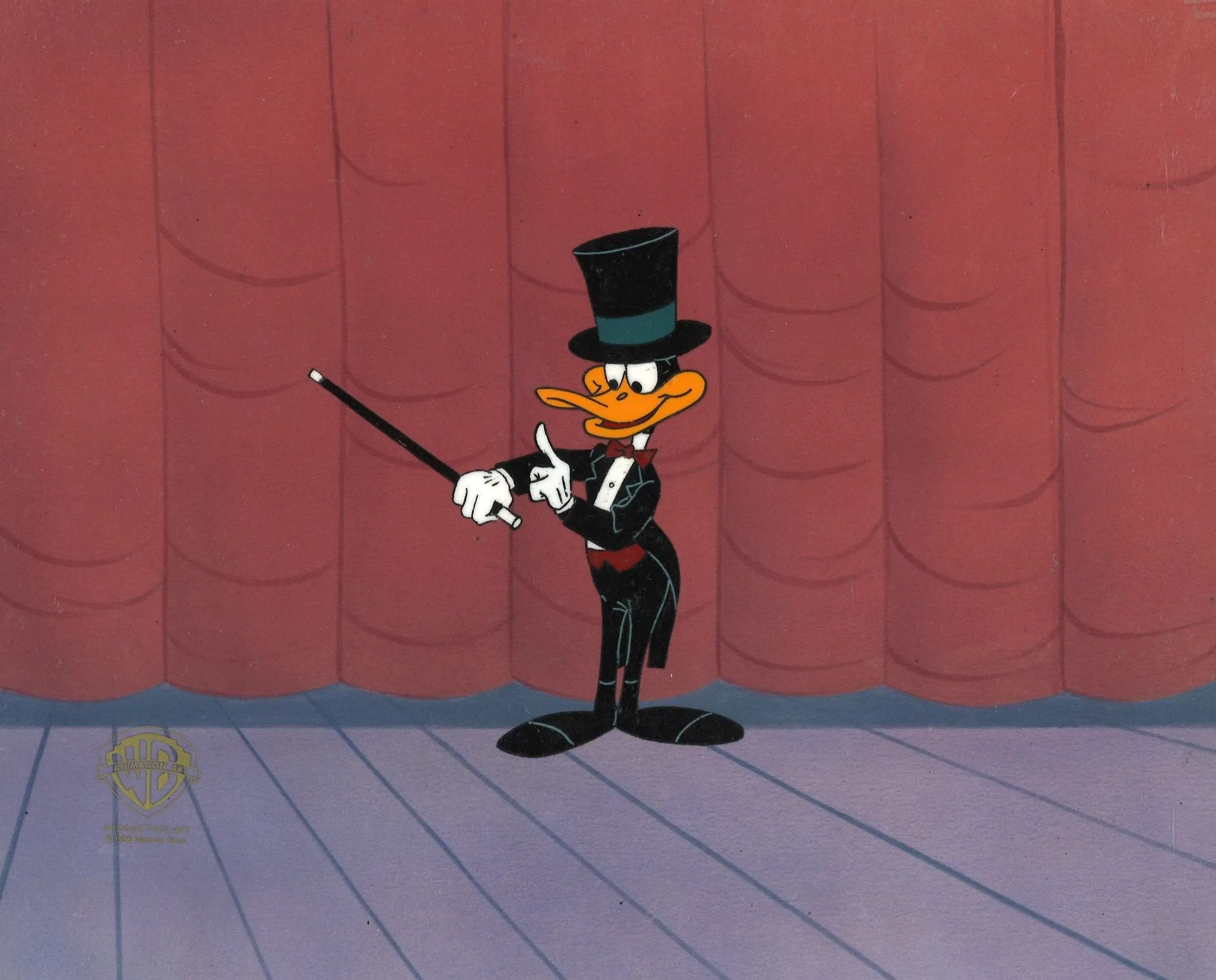 Looney Tunes Original Production Cel: Daffy Tuxedo