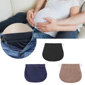 Maternity Pregnancy Waistband Belt Adjustable Elastic Waist Extender Clothing Pants For Pregnant
