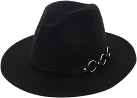 Mens Fedora Hat Classic 1920s Hat Short Brim Fedora Hats Winter Panama Hat for Men Women Fedora Sun Hats