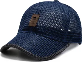 Mesh Hats for Men,Breathable Full Mesh Caps for Men,Quick Dry Cooling Caps for Women,Lightweight Trucker Sports Hats