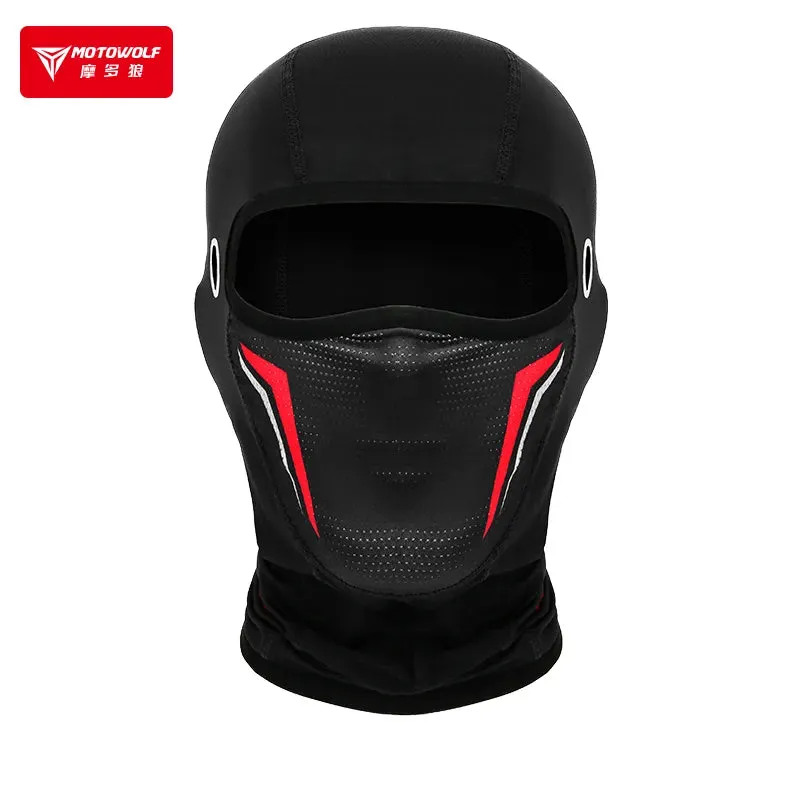 MOTOWOLF Cycling Motorcycle Sports Wind Proof Ski Summer Breathable Full Face Bacalave Mask MD1919
