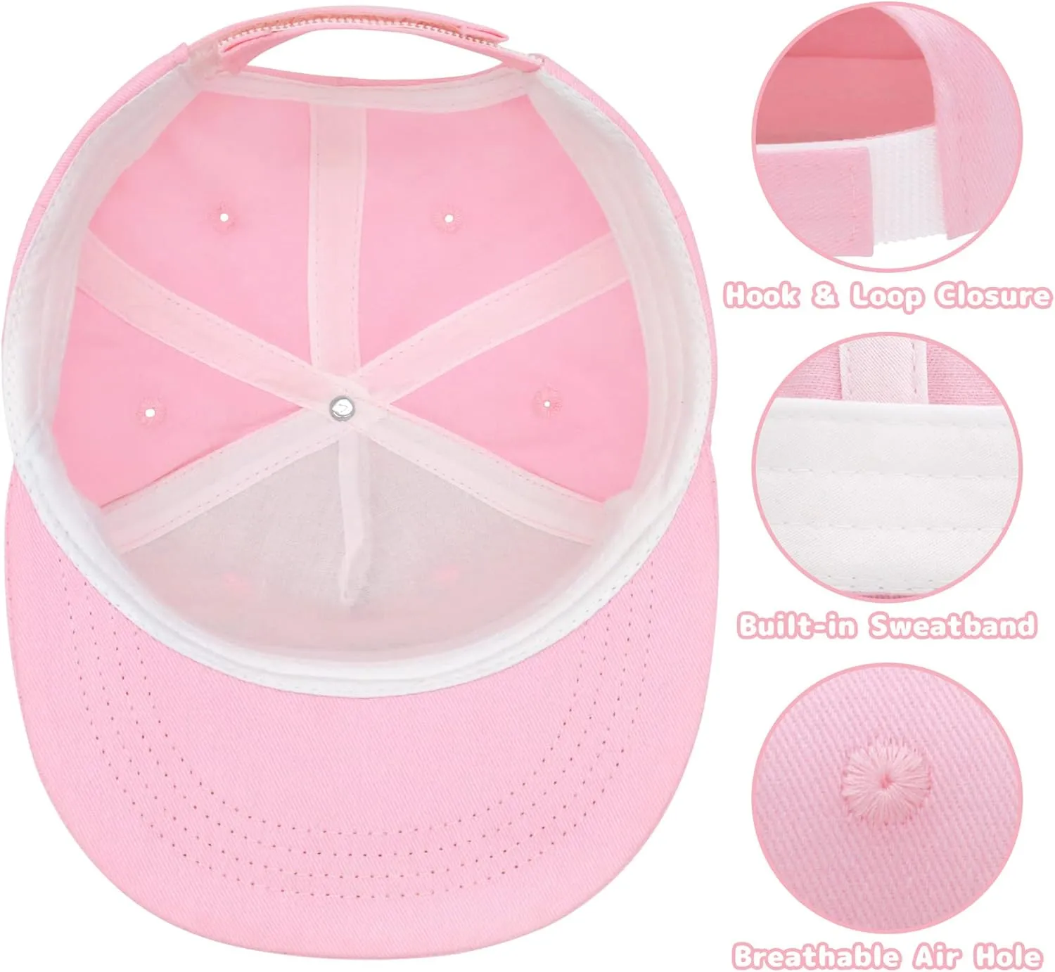 Olreco Toddler Baseball Cap - Baby & Kids Trucker Hat for Boys & Girls