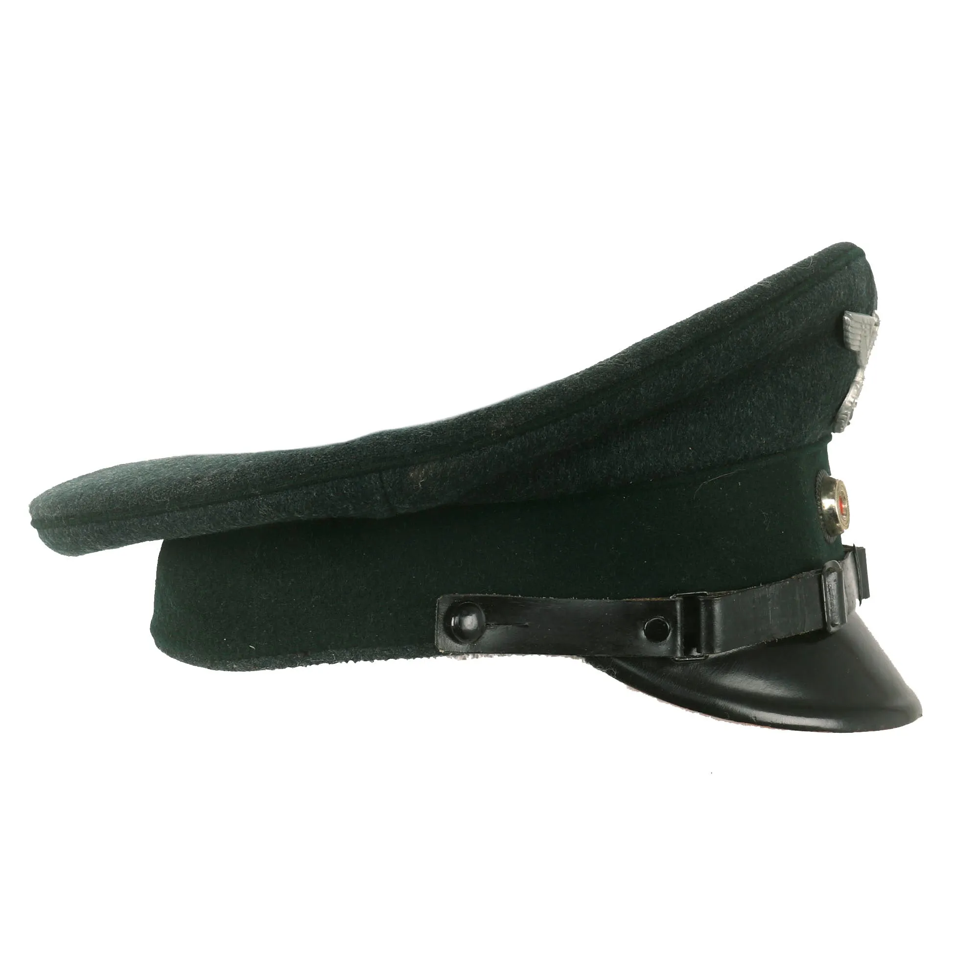 Original German WWII Forestry Service NCO Visor Cap with Faded Markings
