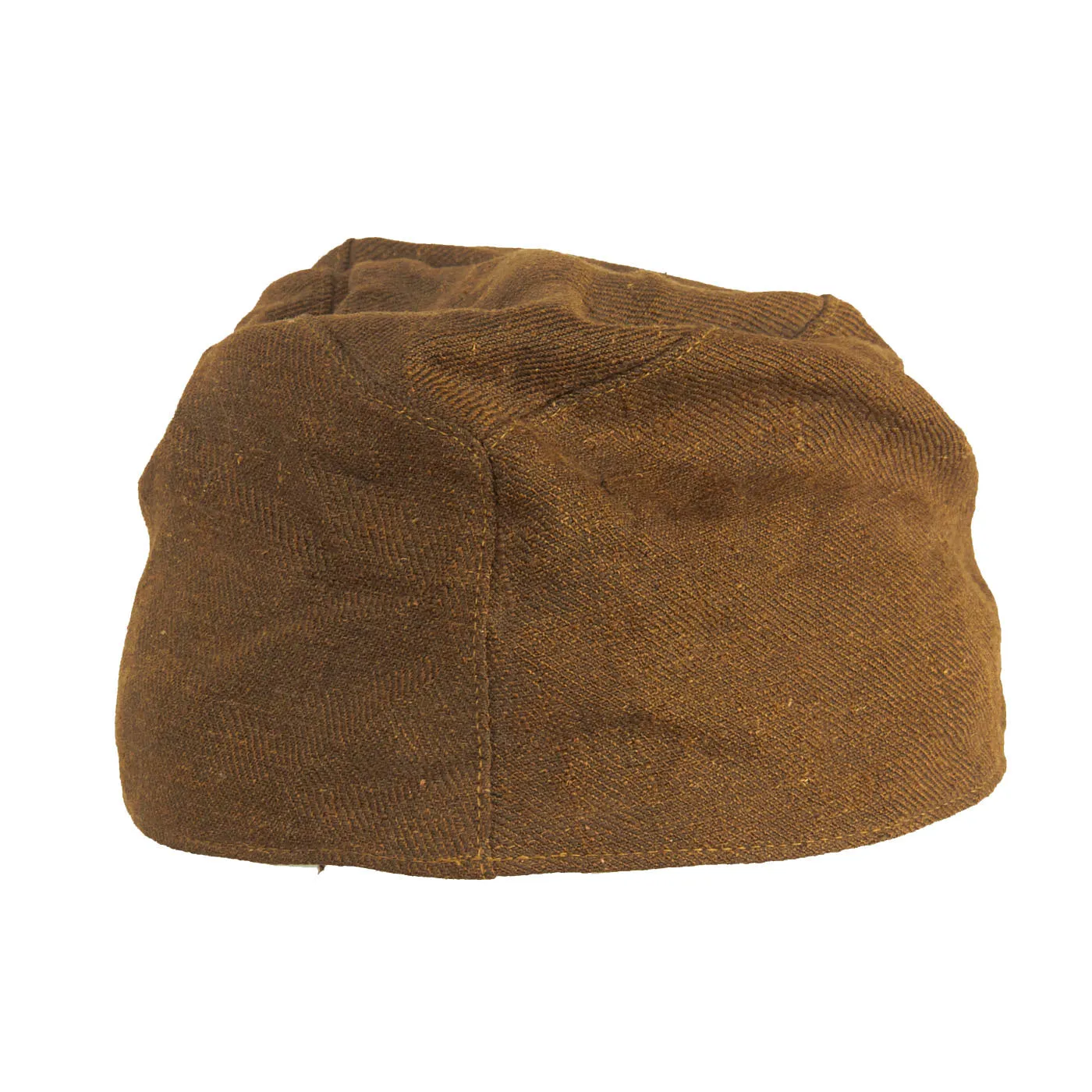 Original Japanese WWII Imperial Japanese Army Enlisted Men's Tropical Forage Cap With Bullion Embroidered Insignia