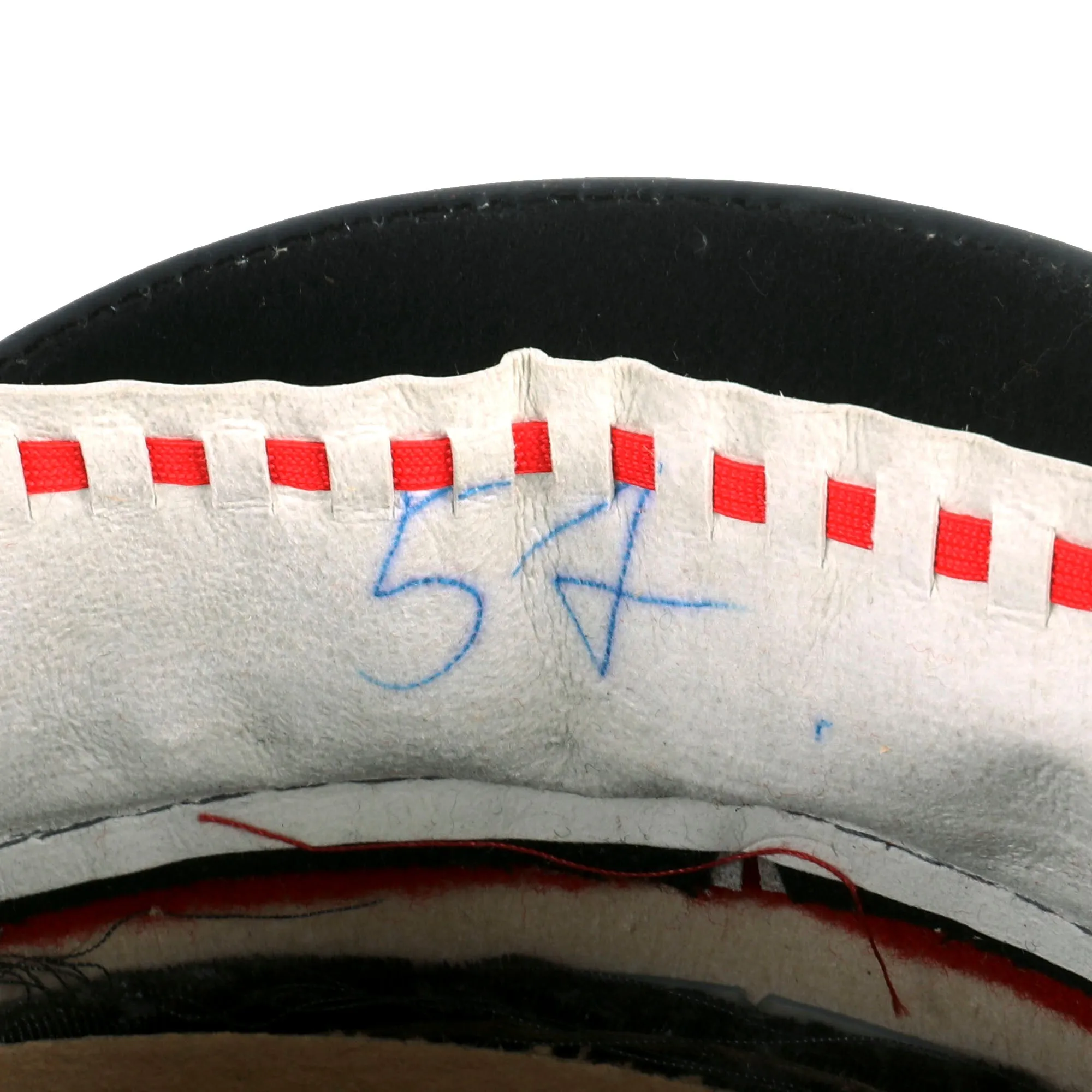 Original Soviet Russian Cold War Infantry General's Peaked Visor Hat Marked Москва (Moscow) - Size 56