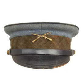 Original U.S. Pre-WWI Delaware National Guard Model 1902 Visor Cap