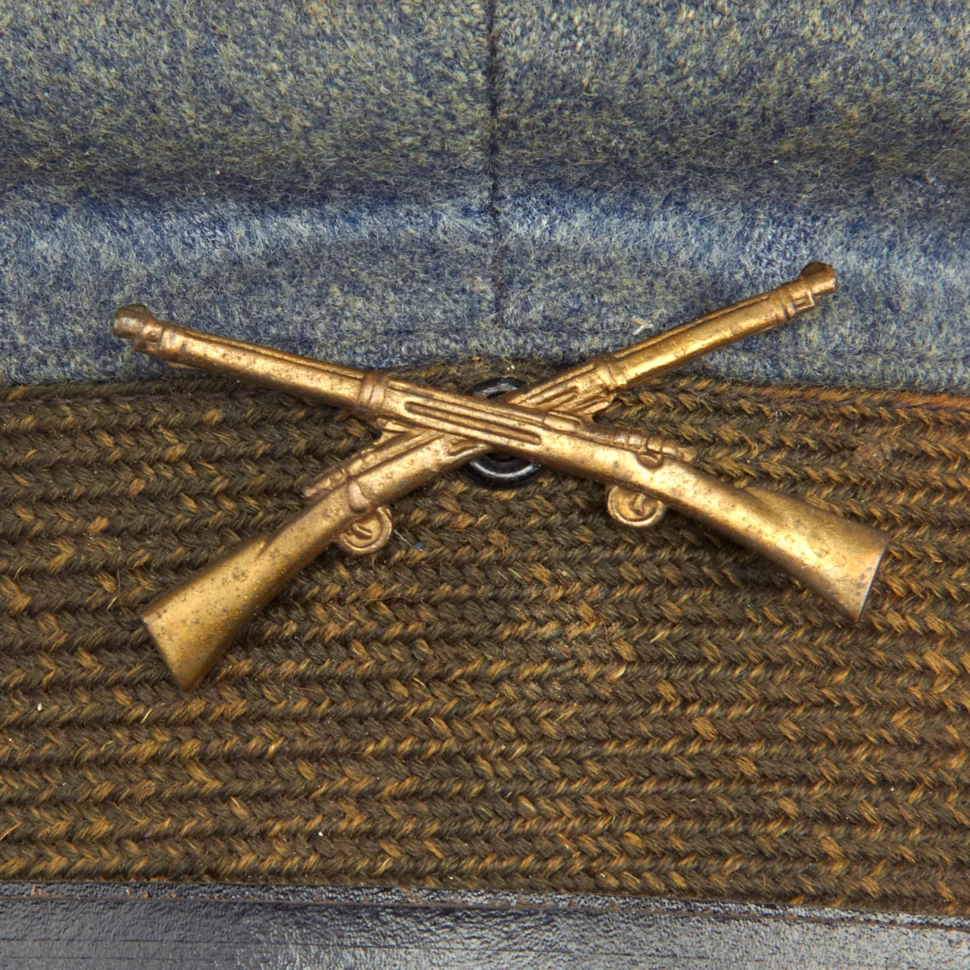 Original U.S. Pre-WWI Delaware National Guard Model 1902 Visor Cap