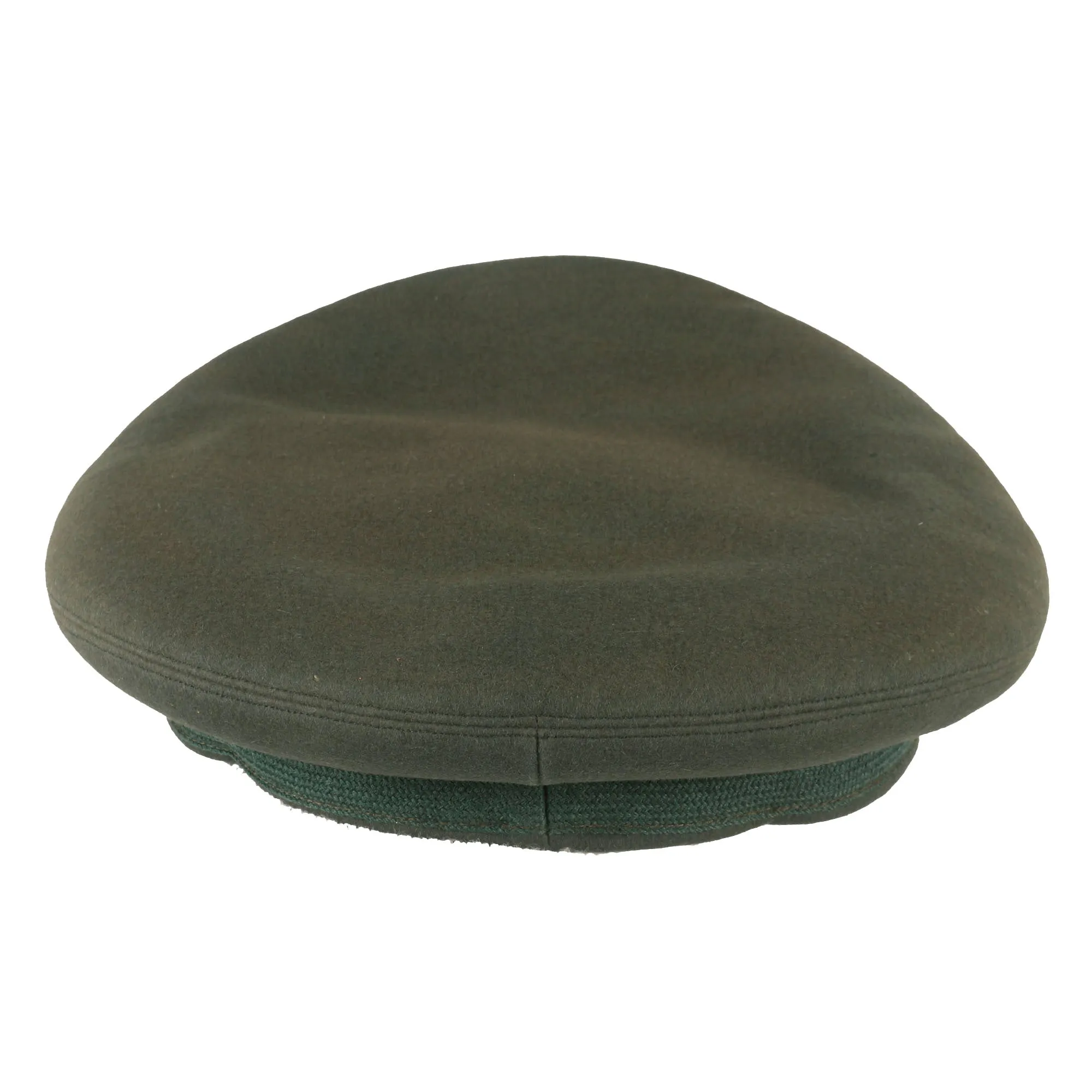 Original U.S. Vietnam War Era General Wallace Magathan Attributed “Green Service” Uniform Peaked Visor Cap by Luxenberg, New York - Commander US Army Security Assistance Command (March 1972 – July 1973)