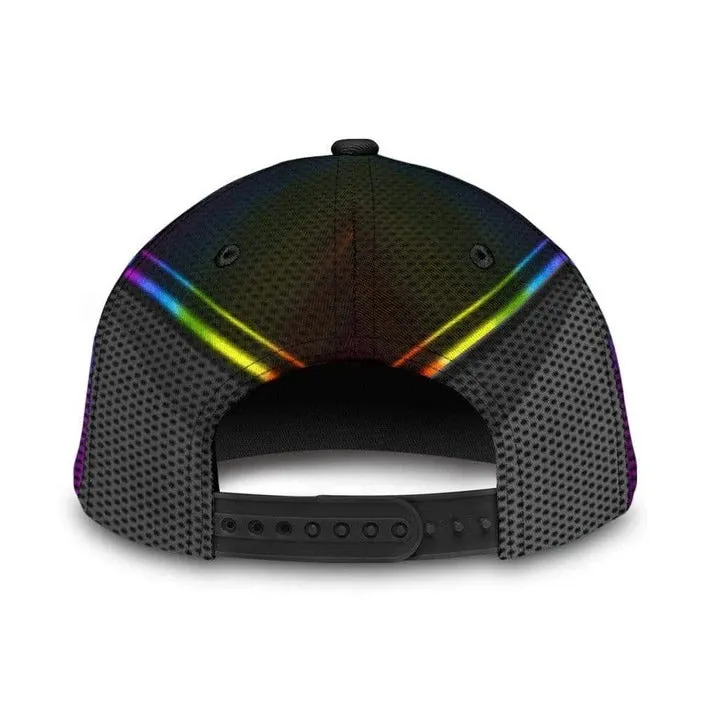 Pride Cap For Lesbian, Gaymer Best Gifts, Be Proud Be Visible Lgbt All Over Printed Baseball Cap Hat