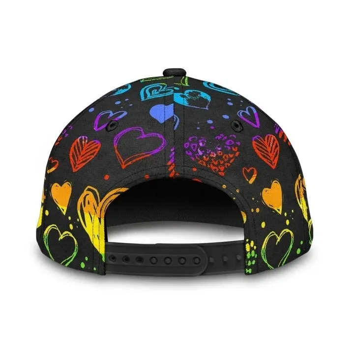 Pride Cap For Lgbtq Community, Proud To Be A Gaylien Lgbt Printing Baseball Cap Hat, Gift For Gay Friend