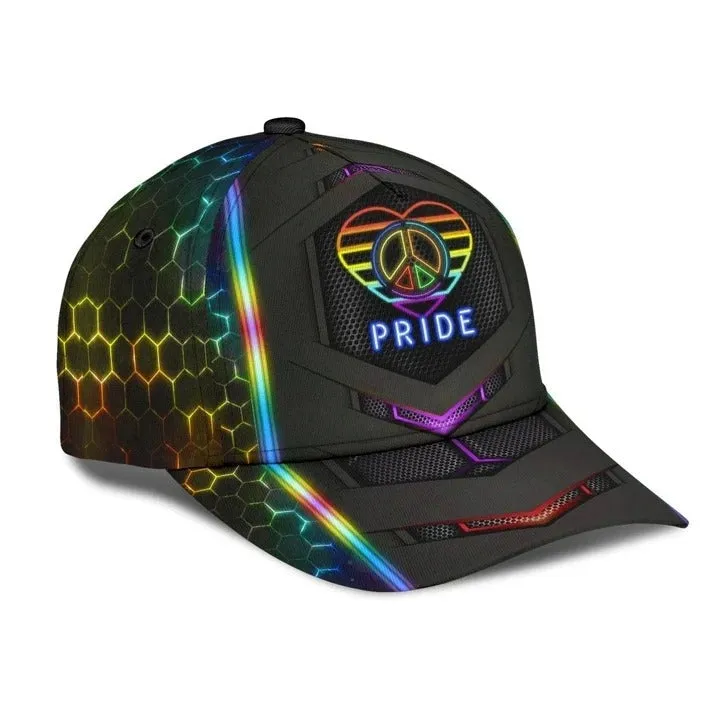 Pride Cap For Lgbtq Community, Proud To Be A Gaylien Lgbt Printing Baseball Cap Hat, Gift For Gay Friend