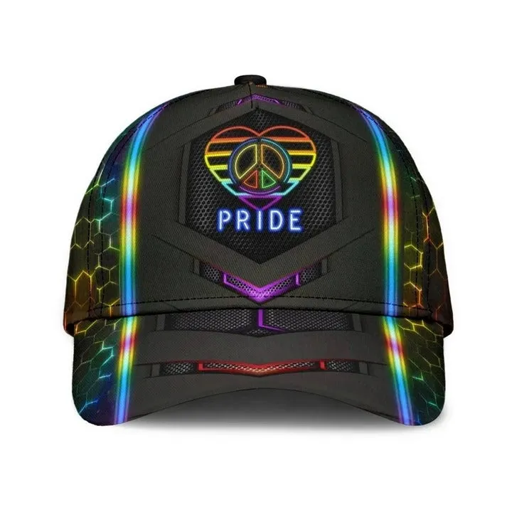 Pride Cap For Lgbtq Community, Proud To Be A Gaylien Lgbt Printing Baseball Cap Hat, Gift For Gay Friend