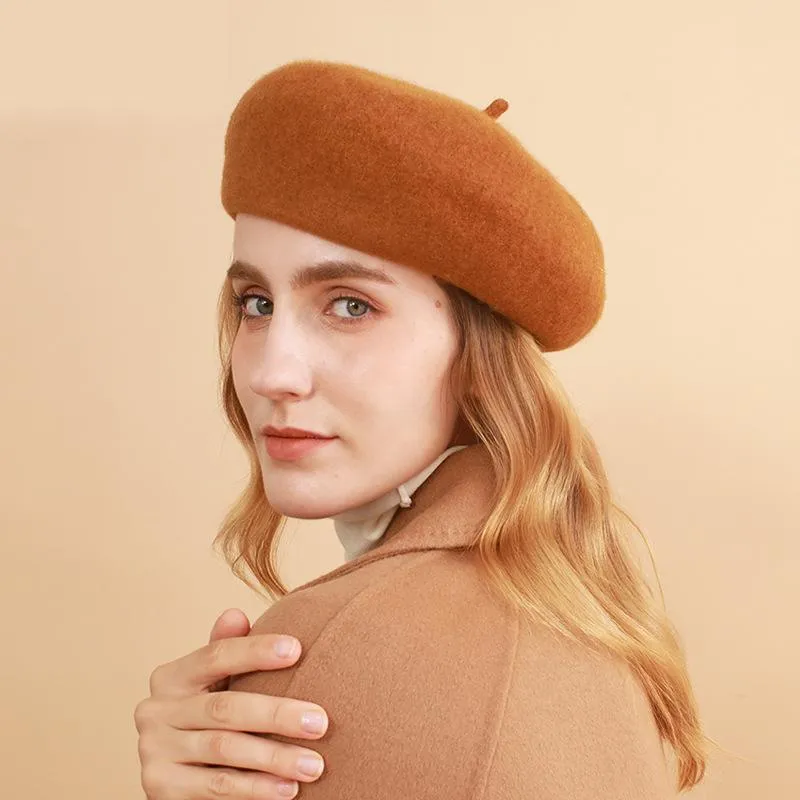 Simple Solid Beret
