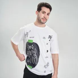 t-shirt oversize white