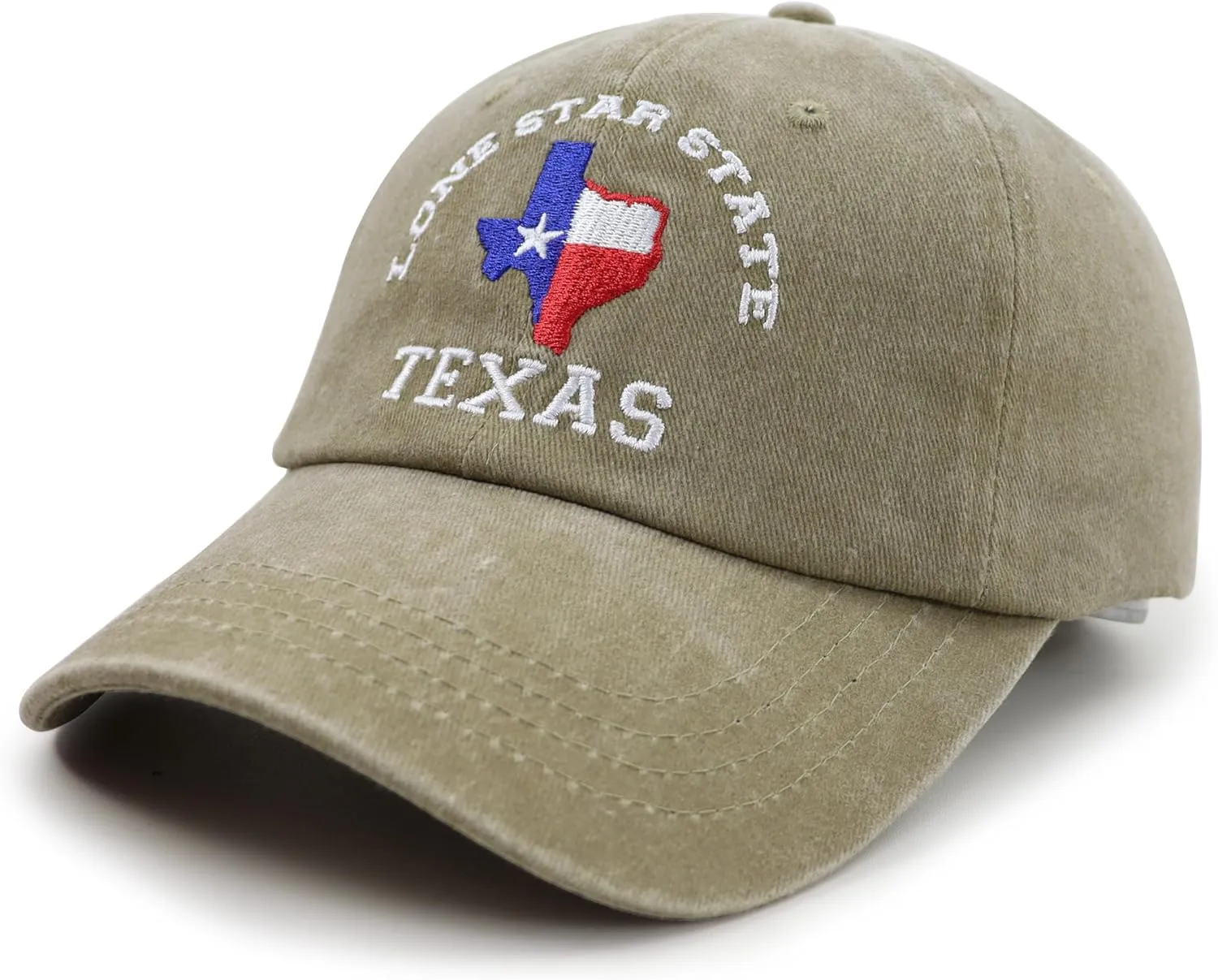 Texas Flag Hats for Men Women,Funny Adjustable Cotton Embroidered Lone Star State Baseball Cap