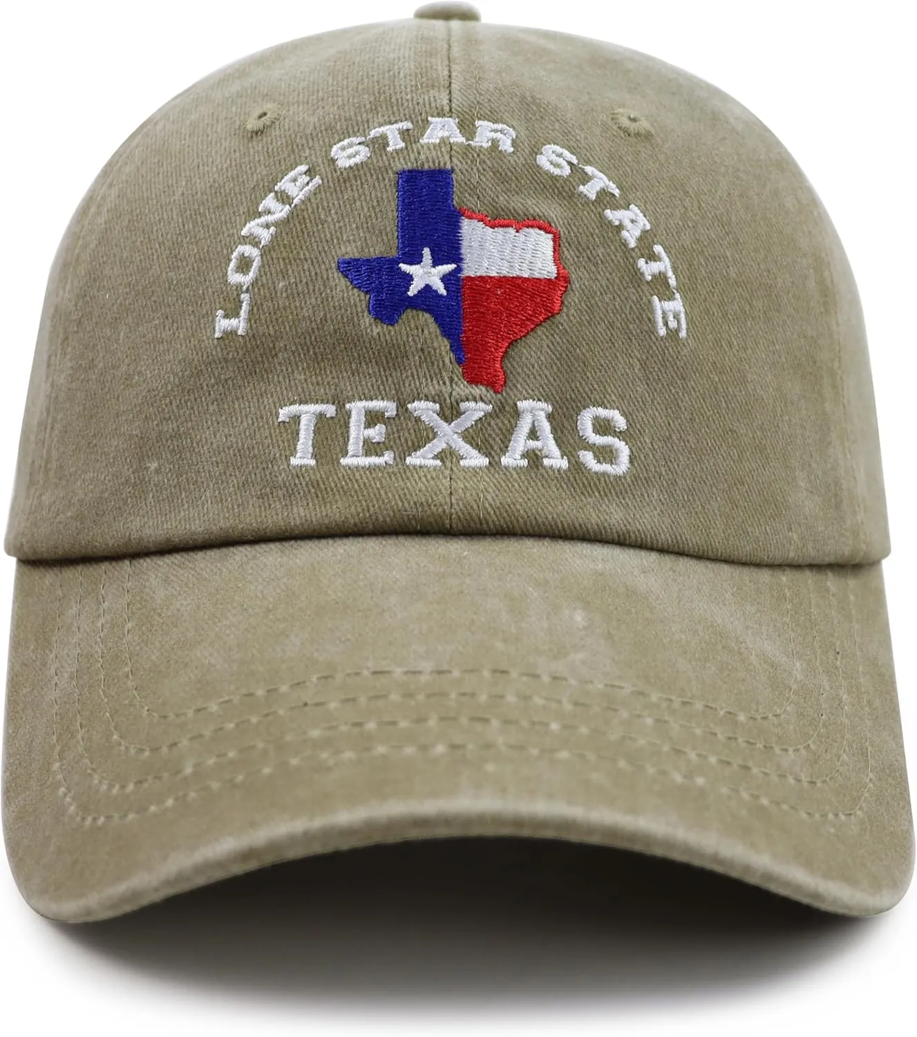 Texas Flag Hats for Men Women,Funny Adjustable Cotton Embroidered Lone Star State Baseball Cap