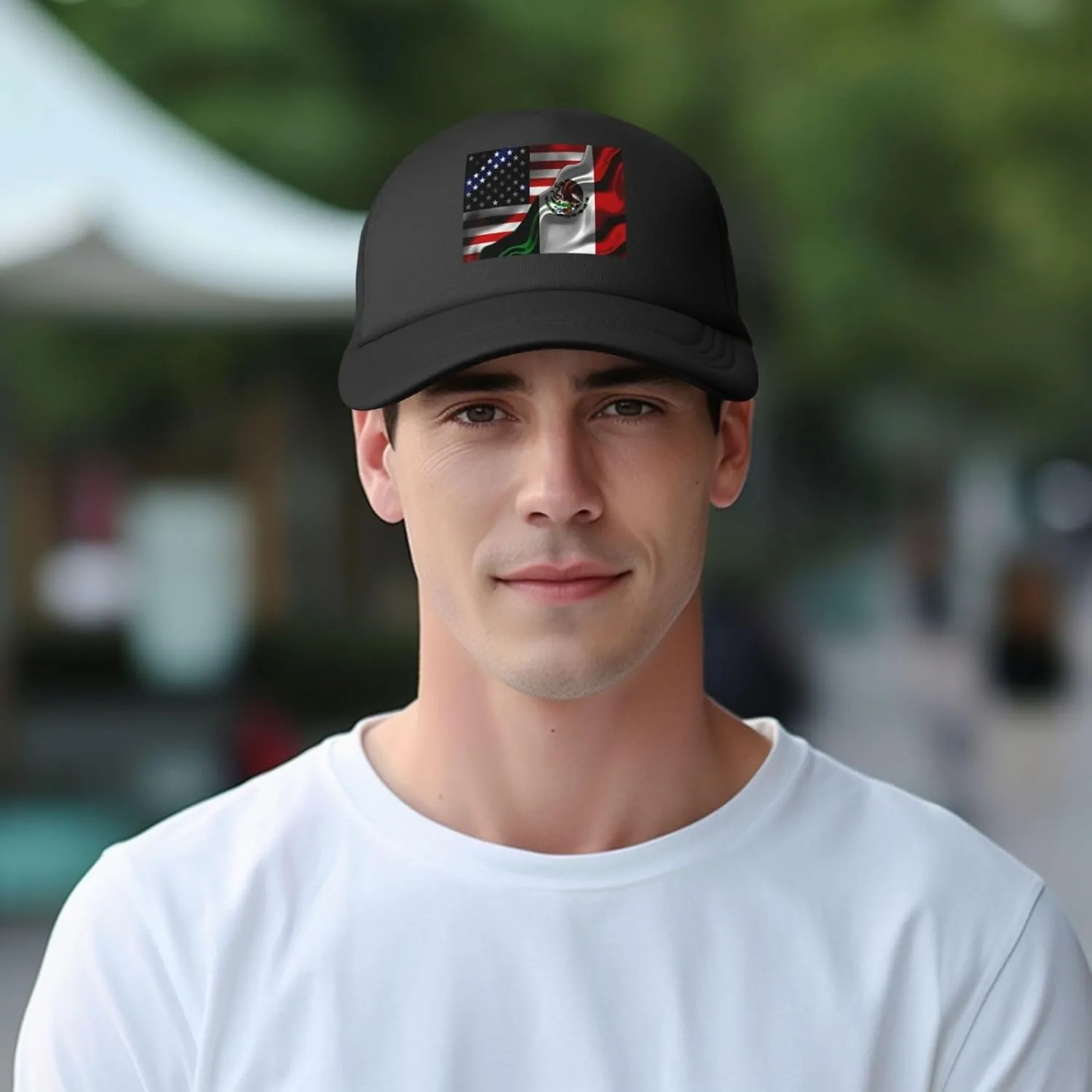 Trucker Hat for Men Women Mesh Baseball Cap Summer Golf Dad Hat Adjustable Outdoor Snapback Hat