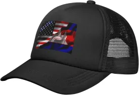 Trucker Hat for Men Women Mesh Baseball Cap Summer Golf Dad Hat Adjustable Outdoor Snapback Hat