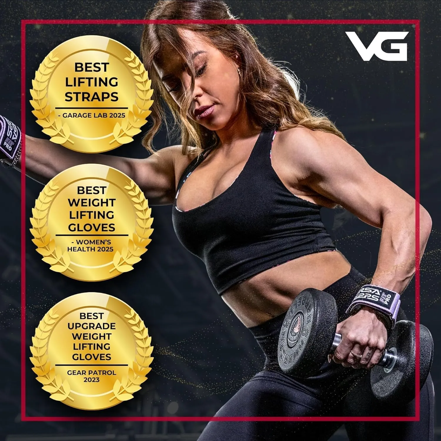 Versa Gripps Pro, Made in The USA, Wrist Straps for Weightlifting Alternative, The Best Training Accessory