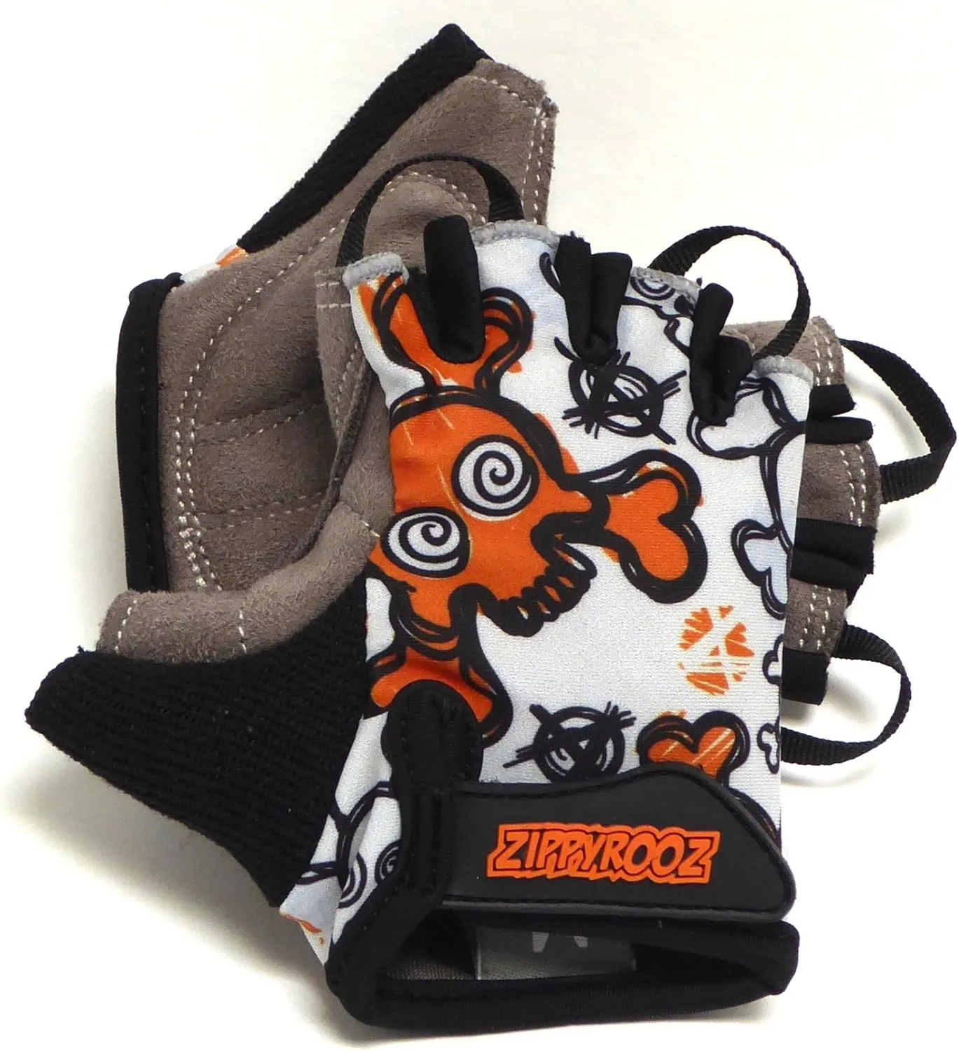ZippyRooz Toddler & Little Kids Bike Gloves for Balance and Pedal Bicycles for Ages 1-8 Years Old. 8 Designs for Boys & Girls